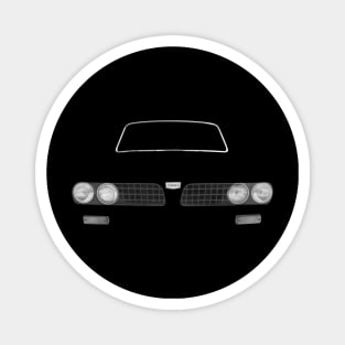 Triumph Dolomite classic car minimalist front Magnet